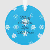 2020年キツネ酒2020おもしろい年 オーナメント (裏面)