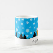 2020年キツネ酒2020おもしろい年 コーヒーマグカップ (中央)