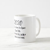 2020年ギフト検疫の8周年記念 コーヒーマグカップ (正面右)