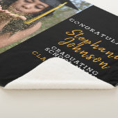 2020年クラス写真カスタム名卒業 シェルパブランケット (3/4)