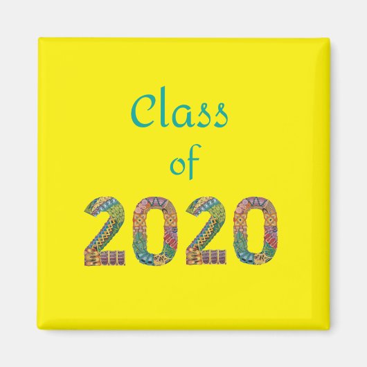 2020年クラス マグネット (正面)