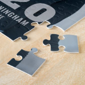 2020年クラス |写真卒業のお知らせ ジグソーパズル (側面)