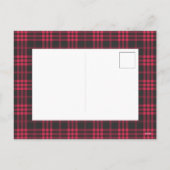 2020年クリスマス |かわいいマおもしろいスク&プレイド4枚の写真 シーズンポストカード (裏面)