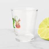 2020年クリスマス |サンタとトナカイのマスク ショットグラス (右)