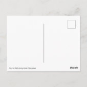 2020年コロナウイルスのパンデミック時のパリ ポストカード (裏面)