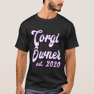 2020年コーギー飼い主デビュー 犬 Tシャツ