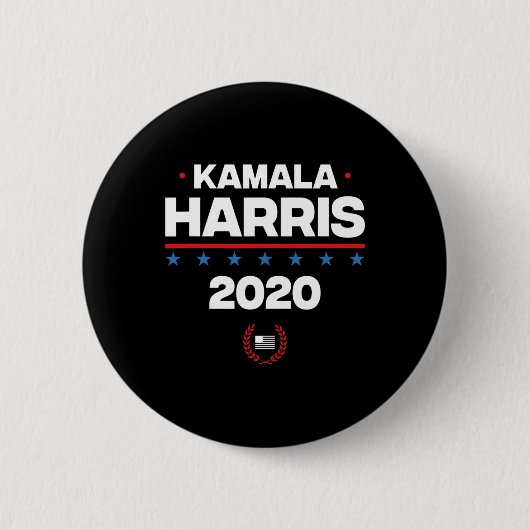 2020年シャツハリス大統領選挙運動選挙1 缶バッジ (正面)