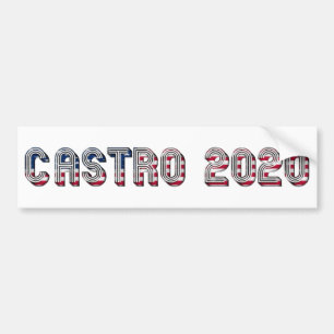 2020年ジュリアン・カストロ大統領の民主党候補 バンパーステッカー