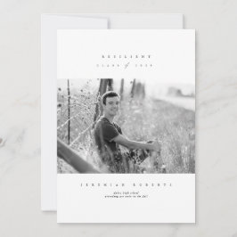 2020年セリフの耐障害クラスの卒業 招待状