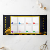 2020年チャリティ国際的コンサートプランナー 三つ折りクリスマスカード (内部)