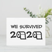 2020年トイレットペーパー・クリスマスを生き延びた 招待状 (スタンド正面)