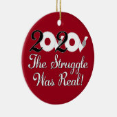 2020年トイレ実在紙赤 セラミックオーナメント (右)