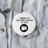 2020年トイレ紙不足を生き抜いた 缶バッジ (インサイチュ)