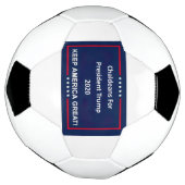 2020年トランプ大統領のためのカルデアン サッカーボール (回転)