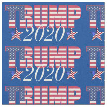 2020年トランプ大統領パターン生地