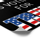 2020年トランプ大統領 ヒスパニック系女性支持者 ポスター (角)