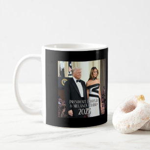 2020年ドナルドトランプ&メラニアエレガント大統領 コーヒーマグカップ