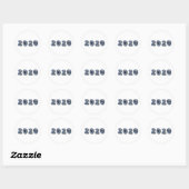 2020年ハッピーニューイヤー22 ラウンドシール (シート)