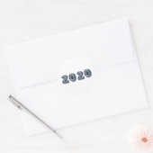 2020年ハッピーニューイヤー22 ラウンドシール (封筒)