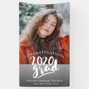 2020年ハンドレター写真卒業 横断幕