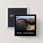 2020年バイデン氏との「riden」 缶バッジ (正面&裏面)