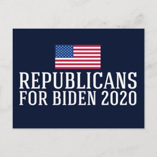 2020年バイデン氏共和党員 ポストカード