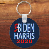 2020年バイデン氏・ハリス大統領選挙運動の投票 キーホルダー (正面)