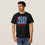 2020年バイデン氏・ハリス大統領選挙運動の投票 Tシャツ (正面フル)