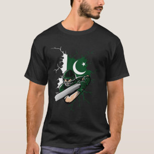 2020年パキスタンクリケットジャージー贈呈パキスタンCr Tシャツ