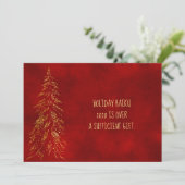 2020年パーソナライズされた俳句|ホリデおもしろいーカード シーズンカード (スタンド正面)