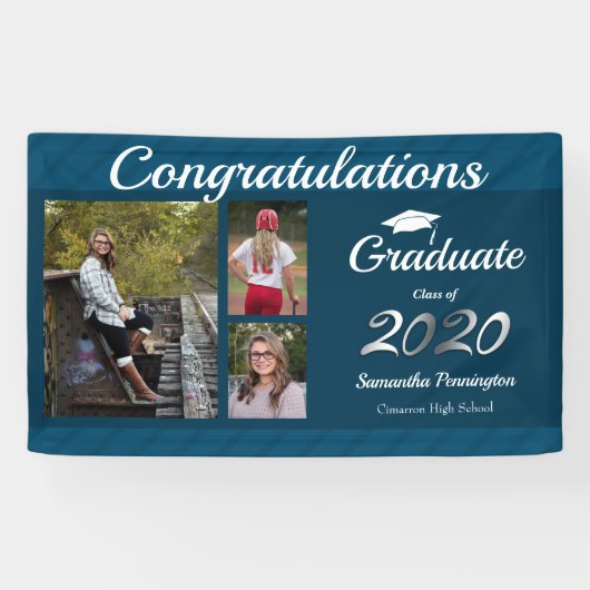 2020年フォトコラージュ卒業講座 横断幕 (横)