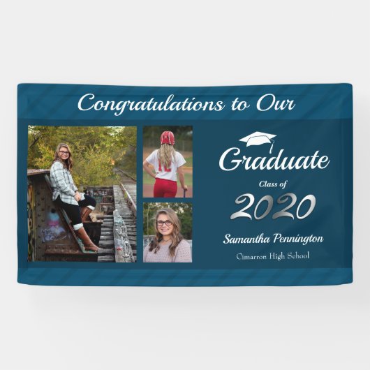 2020年フォトコラージュ卒業講座 横断幕 (横)