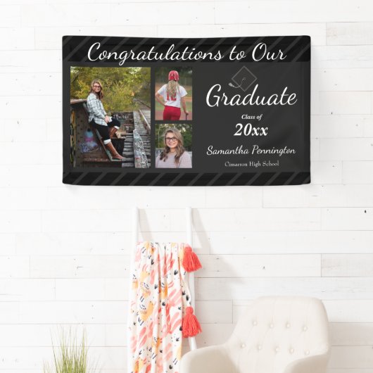 2020年フォトコラージュ卒業講座 横断幕 (インサイチュ)