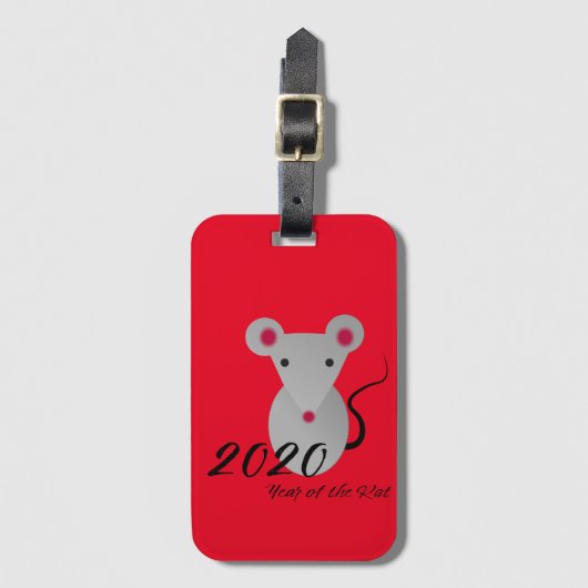 2020年ラット ラゲッジタグ (正面縦)