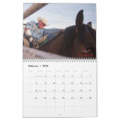 2020年ロデオ暦 カレンダー (2月 2026)