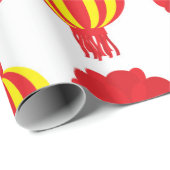 2020年中国の初の黄色n赤ランタンフローラ ラッピングペーパー (ロールコーナー)