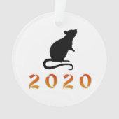 2020年中国の年末年始 オーナメント (正面)