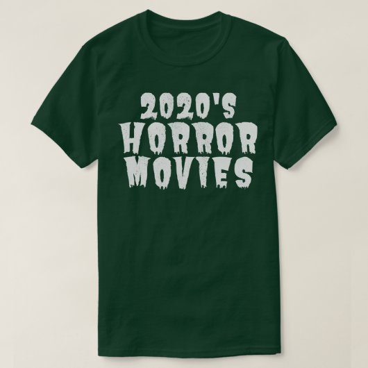 2020年代ホラー中毒者 Tシャツ (デザイン正面)