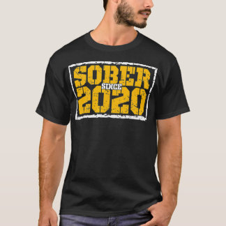 2020年以来のSoberヴィンテージ1年間の壮麗なアニバーズ Tシャツ