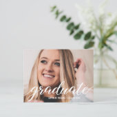 2020年写真高校卒業 案内ポストカード (スタンド正面)