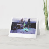 2020年冬の不思議な雪景色 カード (裏面)