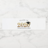 2020年卒業おめでとう ペットボトルラベル (シングルラベル)