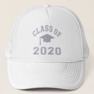 2020年卒業のクラス-灰色の キャップ