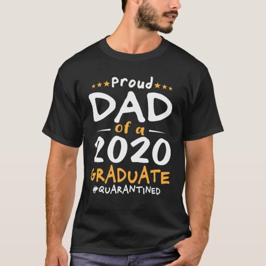 2020年卒業式パパ贈素晴らし与卒業式の日 Tシャツ (正面)