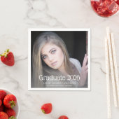 2020年卒業 |写真の卒業 スタンダードカクテルナプキン (インサイチュ)