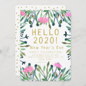 2020年大晦日こんにちは 招待状 (正面/裏面)