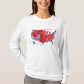 2020年大統領の選挙 – 境内地図 Tシャツ (正面)