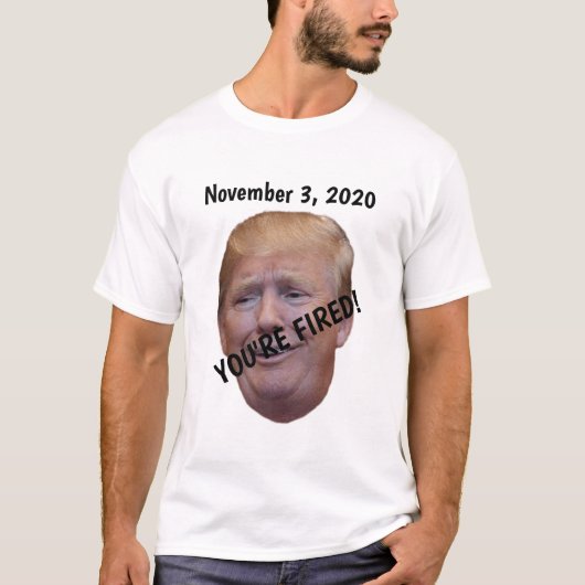 2020年大統領の選挙Tシャツ Tシャツ (正面)