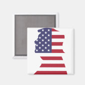 2020年大統領用ドナルド・トランプ マグネット (正面/裏面)