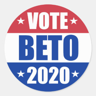 2020年大統領選挙にBeto O'rourkeに投票 ラウンドシール